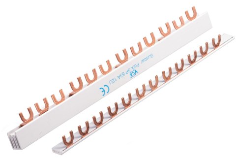 Szyna Grzebieniowa TYP 3Bieguny 63A 54 moduły VCX SZD63A 3F 18X3M