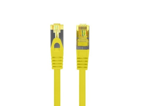 Patchcord kat.6a S/FTP LSZH CU 0.25m żółty fluke Patchcord kat.6a S/FTP LSZH CU 0.25m żółty fluke