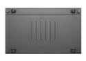 Szafa instalacyjna rack stojąca 19" 22U 600x1000 czarna drzwi przeszkolne ( flat pack)