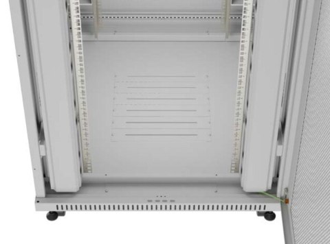 Szafa instalacyjna rack stojąca 19" 47U 800x1200 szara drzwi perforowane LCD ( flat pack) V2 Szafa instalacyjna rack stojąca 19" 47U 800x1200 szara drzwi perforowane LCD ( flat pack) V2