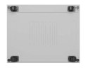 Szafa instalacyjna rack stojąca 19" 47U 800x1200 szara drzwi perforowane LCD ( flat pack) V2