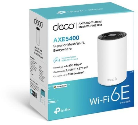 DOMOWY SYSTEM MESH WIFI TP-LINK Deco XE75(1-pack)