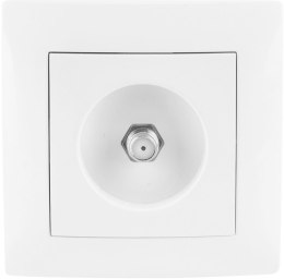 Gniazdo RTV VCX LC 45 Biały