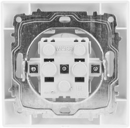 Gniazdo pojedyncze VCX LC 07 Biały
