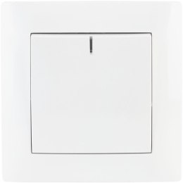 Łącznik pojedynczy z podświetleniem VCX LC 03 Biały