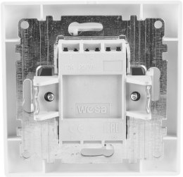 Łącznik pojedynczy z podświetleniem VCX LC 03 Biały