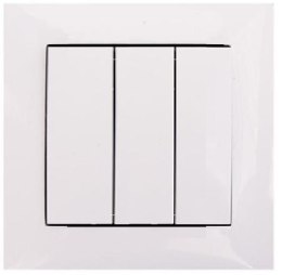 Łącznik potrójny VCX LC 17 Biały