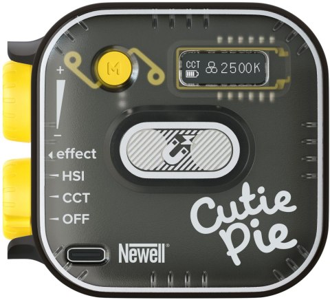 Lampa LED Newell RGB Cutie Pie - czarna Lampa LED Newell RGB Cutie Pie - czarna