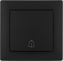 Przycisk dzwonkowy VCX LC 06 Czarny