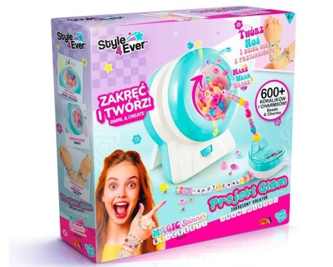 Zestaw kreatywny Projekt Glam, Zakręcony kreator bransoletek Zestaw kreatywny Projekt Glam, Zakręcony kreator bransoletek
