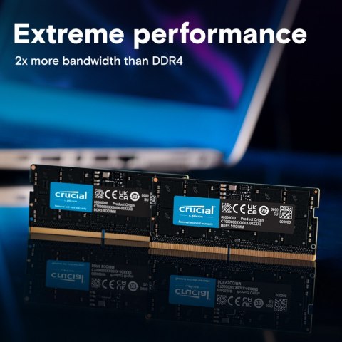 Pamięć do notebooka DDR5 SODIMM 64GB(1*64)/5600 CL46 Pamięć do notebooka DDR5 SODIMM 64GB(1*64)/5600 CL46