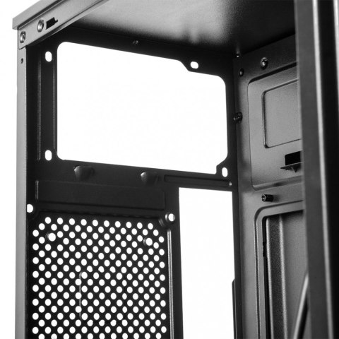 Obudowa komputerowa J23 midi tower ATX USB 3.0 x 2 Czarna Obudowa komputerowa J23 midi tower ATX USB 3.0 x 2 Czarna