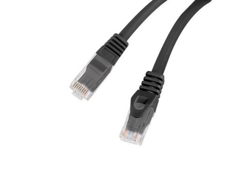 Patchcord kat.6 UTP LSZH CU 1m czarny fluke passed Patchcord kat.6 UTP LSZH CU 1m czarny fluke passed