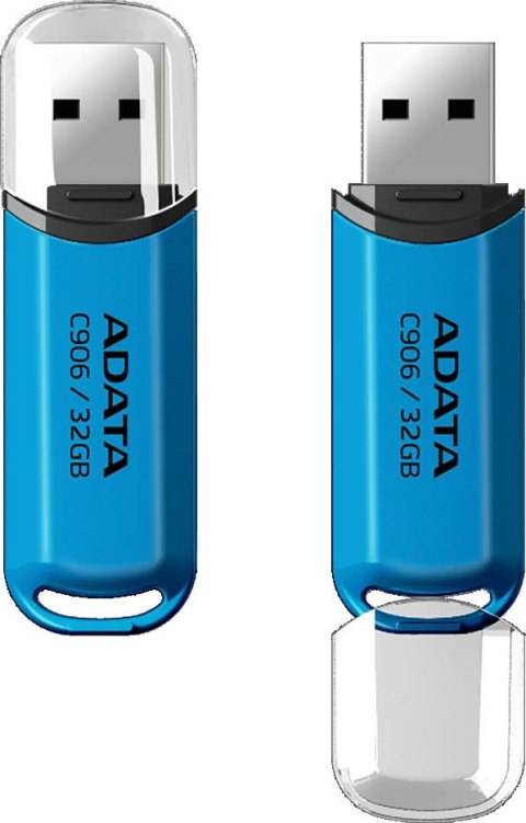 Adata Pendrive C906 32GB USB2.0 niebieski Adata Pendrive C906 32GB USB2.0 niebieski