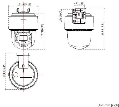 Kamera IP Hilook by Hikvision 6MP PTZ-N6-P Kamera IP Hilook by Hikvision 6MP PTZ-N6-P
