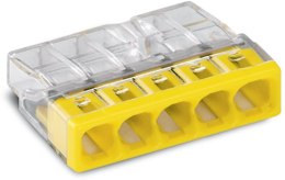 Szybkozłączka DRUT 5x 0,5-2,5mm2 WAGO 2273-205 (Paczka 100szt.)