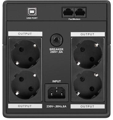 UPS ZASILACZ AWARYJNY Armac Home 1500VA Schuko LINE-INTERACTIVE