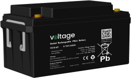 Akumulator AGM Voltage 12V 65Ah VE12-65 (Żywotność 6-9 lat)