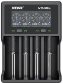 Ładowarka do akumulatorów cylindrycznych Li-ion / Ni-MH AA / AAA / 18650 Xtar VC4SL