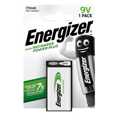 Akumulator Power Plus 9V 6LR61 175 mAh 1 szt. blister Akumulator Power Plus 9V 6LR61 175 mAh 1 szt. blister