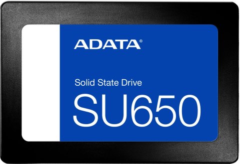 Dysk SSD Adata Ultimate SU650 256GB M.2 TLC 3D 2280 SATA