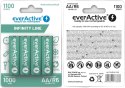 Akumulatorki AA / R06 Ni-MH everActive 1100mAh Infinity Line 3000 cykli (blister 4 szt.)