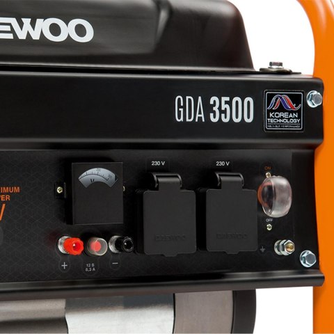 AGREGAT PRĄDOTWÓRCZY DAEWOO GDA 3500 3.2kW AGREGAT PRĄDOTWÓRCZY DAEWOO GDA 3500 3.2kW