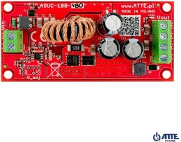 PRZETWORNICA DC/DC ATTE ASUC-100-480-OF MODUŁ DC/DC Vin 10...30VDC, Vout 48VDC, Pout 100W