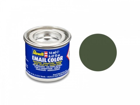 Farbka Email Color 65 brąz zielony mat
