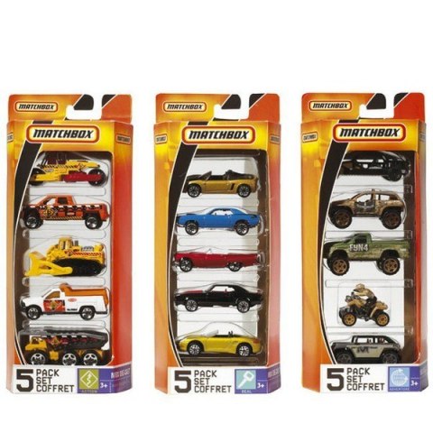 Matchbox Pięciopak pojazdów