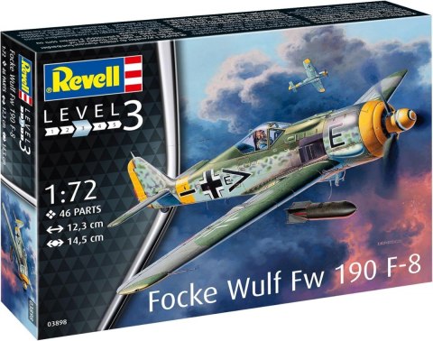 Model plastikowy Focke Wulf FW190 F-8