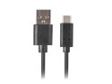 Kabel USB CM - AM 3.1 1.8m czarny, pełna miedź
