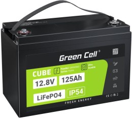 AKUMULATOR LITOWO-ŻELAZOWO-FOSFORANOWY LiFePO4 Green Cell Cube 12.8V 125Ah LFPGC12V125AH
