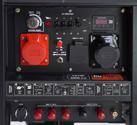 AGREGAT PRĄDOTWÓRCZY DIESEL DAEWOO DDAE 9000DXE-3 6.3kW