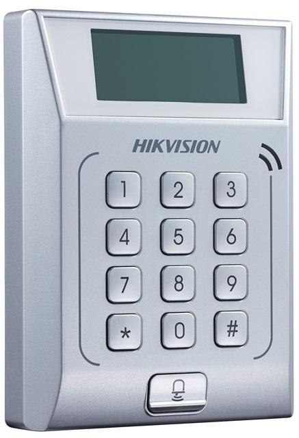 ZAMEK SZYFROWY Z WYŚWIETLACZEM HIKVISION DS-K1T802E