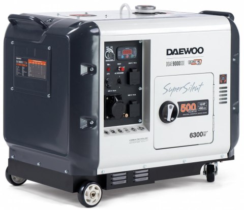 AGREGAT PRĄDOTWÓRCZY DIESEL DAEWOO DDAE 9000SSE 6.3kW