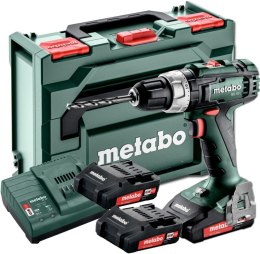 Wiertarko-Wkrętarka akumulatorowa Metabo BS 18 L 2x2ah, ładowarka