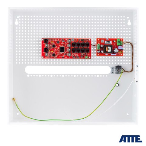 Zestaw do 8 kamer IP switch PoE 8P+2G ATTE IP-8-20-H