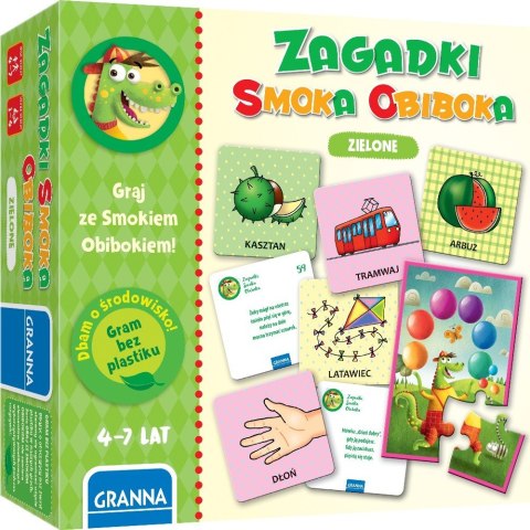 Gra Zagadki smoka Obiboka zielone Gra Zagadki smoka Obiboka zielone