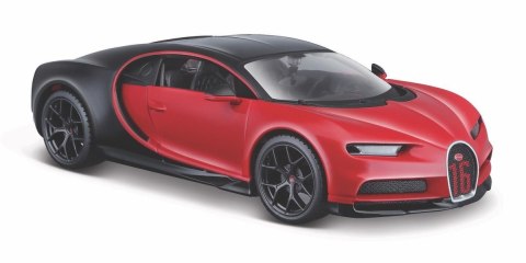 Model kompozytowy Bugatti Chiron sport czarno-czerwony