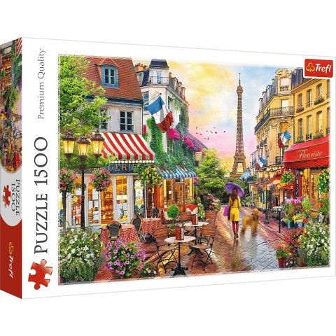 Puzzle 1500 elementów Urok Paryża