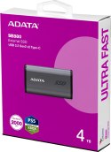 Adata Dysk zewnętrzny SSD SE880 4TB USB3.2A/C Gen2x2 Szary