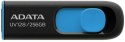 Adata Pendrive UV128 256GB USB 3.2 Gen1 czarno - niebieski
