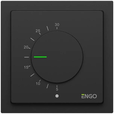 ENGO Controls BEZEL-1B - Ramka do regulatorów serii SIMPLE, czarna