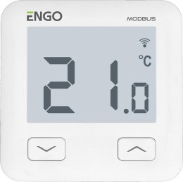 ENGO Controls E10-MBUSW - Regulator temperatury, MODBUS, 230V, Internetowy, podtynkowy, Wi-Fi