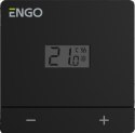 ENGO Controls EASY-24B - Regulator temperatury, 24V, dobowy, czarny, natynkowy