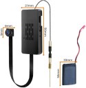 Kamera Orllo C2 Pro ukryta mini szpiegowska Wi-Fi