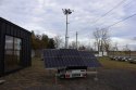 Przyczepa do monitoringu PV3 z zabudową z systemem na fotowoltaikę