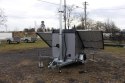 Przyczepa do monitoringu PV3 z zabudową z systemem na fotowoltaikę