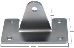 Uchwyty MOD.12/120/70 do napędów z otworami 12mm: CAME, ROGER, FAAC, Genius, DTM, Proxima, Hato, Tousek itd.